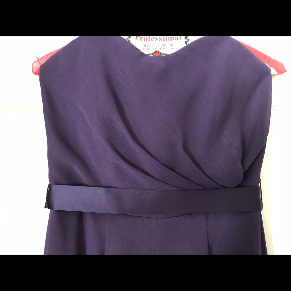 White by Vera Wang chiffon bridesmaid gown - Picture 5 of 8